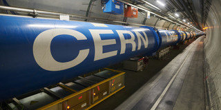 Picture of the LHC tunnels